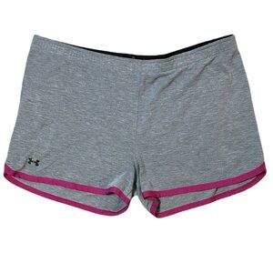 Under Armour Women’s Knit Purple/Gray Shorts